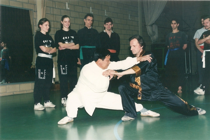 GM invited Chen Sitong 18e Generation Chen Style & Family to Ghent Belgium 1992.